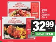 Spar Bacon Assorted-200g Each