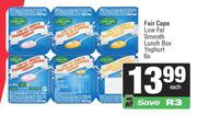 Fair Cape Low Fat Smooth Lunch Box Yoghurt-6's Pack