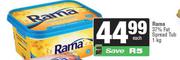 Rama 37% Fat Spread Tub-1Kg