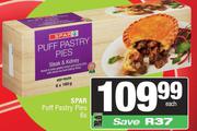 Spar Puff Pastry Pies-6's Pack