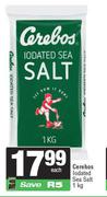 Cerebos Iodated Sea Salt-1kg