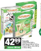 Future Life Instant Meal 500g, Kids Range 350g/375g, Crunch 425g, Zero 500g Or Bran 460g-Each