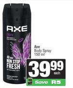 Axe Body Spray-150ml