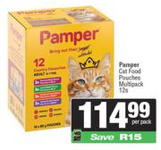 Pamper Cat Food Pouches Multipack-12s Per Pack