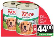 Spar Woof Dog Food Assorted-For 2 x 820g