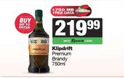 Klipdrift Premium Brandy-750ml
