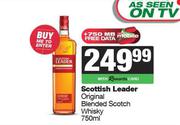 Scottish Leader Original Blended Scotch Whisky-750ml