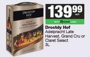 Drostdy Hof Adelpracht Late Harvest Or Claret Select-3L