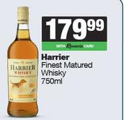 Harrier Finest Matured Whisky-750ml
