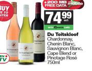 Du Toitskloof Chardonnay,Chenin,Sauvignon,Cape Blend Or Pinotage Rose-750ml