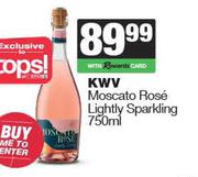 KWV Moscato Rose Lightly Sparkling-750ml
