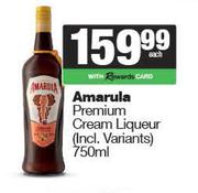 Amarula Premium Cream Liqueur-750ml