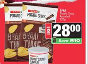 Spar Potato Chips Assorted-For 2 x 120g