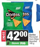 Doritos Flavoured Corn Chips Assorted-For 2 x 145g