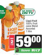 Liqui Fruit 100% Fruit Juice Blend Assorted-For 2 x 1L