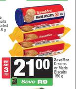 SaveMor Creams Or Marie Biscuits-For 2 x 150g