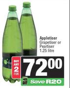 Appletiser, Grapetiser Or Peartiser-For 2 x 1.25L