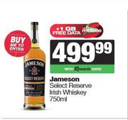 Jameson Select Reserve Irish Whisky-750ml