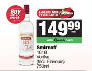 Smirnoff 1818 Vodka-750ml