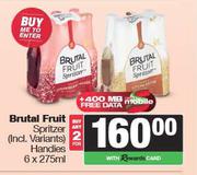 Brutal Fruit Spritzer Handies-For 2 x 6 x 275ml