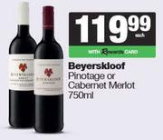 Beyerskloof Pinotage Or Cabernet Merlot-750ml