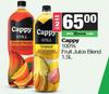 Cappy 100% Fruit Juice Blend-For 2 x 1.5L