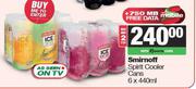 Smirnoff Spirit Cooler Cans-For 2 x 6 x 440ml