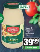 Crosse & Blackwell Tangy Mayonnaise-750gm