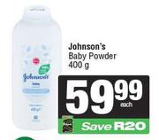 Johnson's Baby Powder-400g