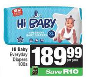 Hi Baby Everyday Diapers-100s Per Pack