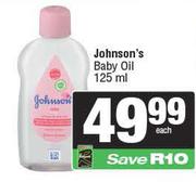 Johnson's Baby Oil-125ml