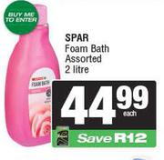 Spar Foam Bath Assoted-2L