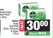 Dettol Soap Assorted-For 2 x 175g