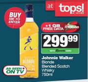 Johnnie Walker Blonde Blended Scotch Whisky-750ml