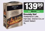 Drostdy Hof Adelpracht Late Harvest Or Claret Select-3L