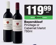 Beyerskloof Pinotage Or Cabernet Merlot-750ml