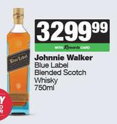 Johnnie Walker Blue Label Blended Scotch Whisky-750ml