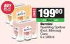 Bernini Sparkling Spritzer Cans-For 2 x 6 x 500ml