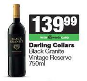 Darling Cellars Black Granite Vintage Reserve-750ml