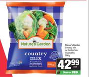 Nature's Garden Country Mix Or Garden Mix Vegetables-900g
