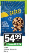 Safari Peanuts & Raisins-450g