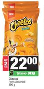 Cheetos Puffs Assorted-For 2 x 100g