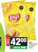Lay's Potato Chips Assorted-For 2 x 120g