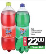 Jive Carbonated Soft Drink Assorted-For 2 x 2L