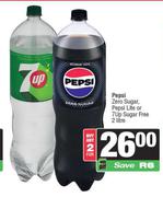 Pepsi Zero Sugar, Pepsi Lite Or 7up Sugar Free-For 2 x 2L