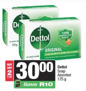 Dettol Soap Assorted-For 2 x 175g