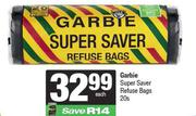 Garbie Super Saver Refuse Bags-20s