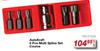 Autokraft 6 Pce Multi Spline Set Course FED.VT1029-Per set