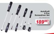 Autokraft 8 Pce Screwdriver Set FED.AKM90506-Per Set