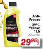 Auto Zone Anti Freeze 20% Yellow AZC.AF04-1L